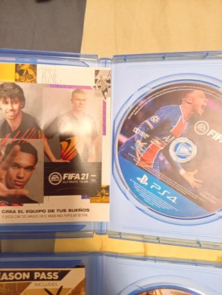Lote 6 Giochi PS4: FIFA 21, Rocket League, F1 2020