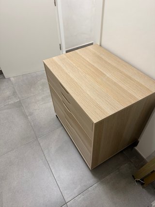 Cajonera Alex Ikea Madera Clara
