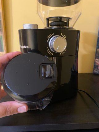 Molinillo de café negro