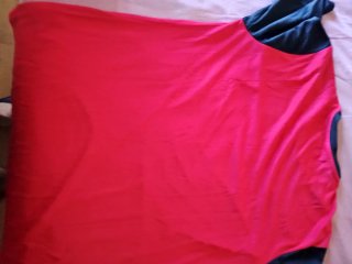 Camiseta Joma XL Negra/Roja