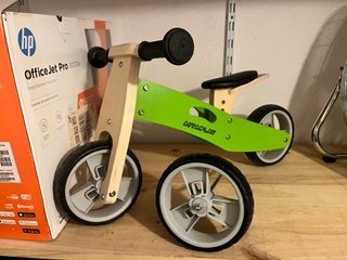 Triciclo/ bicicleta de madera Aiyaplay sin pedales