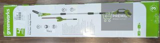 Greenworks Cortasetos inalambrico de largo alcance 2in1 G40PSH