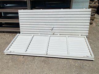 Puerta portón chapa Pegaso 2 hojas