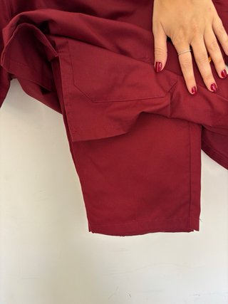 Pijama Enfermeria UPSA Rojo Granate