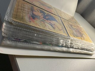 Álbum de cartas Pokémon Breakthrough casi lleno
