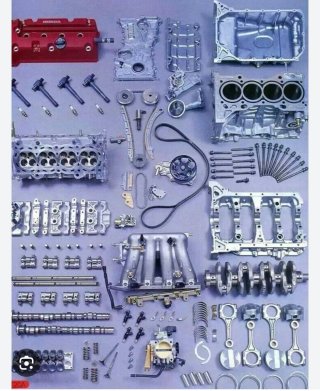 Despiece Motor Honda Serie K