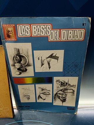 TÉCNICAS DE DIBUJO, 3 libros -Guia, las bases, Técnica del dibujo