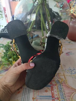 Sandalias de verano multicolor