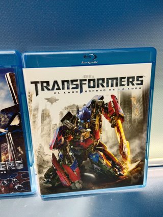 blu ray, TRANSFORMERS , 1, 2 Y 3 - BUEN ESTADO
