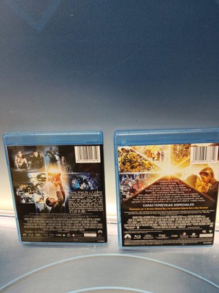 blu ray, TRANSFORMERS , 1, 2 Y 3 - BUEN ESTADO