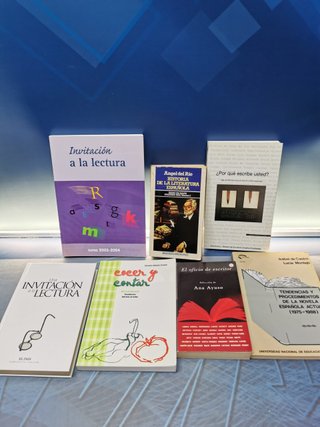 7 libros, invitacion a la lectura, El oficio de escritor, Crecer y contar, Historia de la literatura y mas