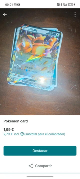 Carta Pokémon 파쪼옥 (SET) HP 40 EACH 2.50€