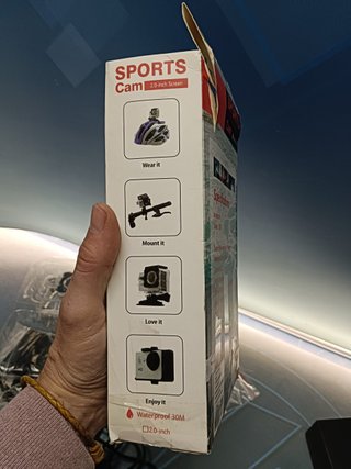 Sports Cam + dos HD smart life camera