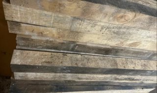 Tablón 5x240 de madera usadas