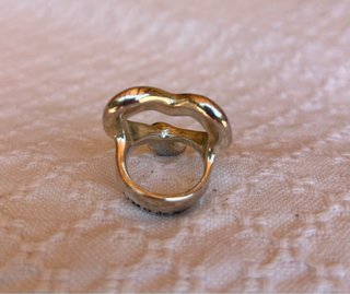 Anillo UNO de 50 Corazón Plata