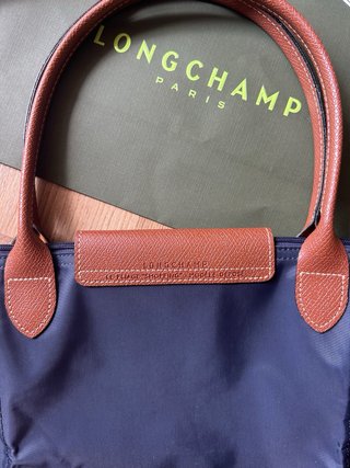 Longchamp Le Pliage Bolso Hombro L Azul