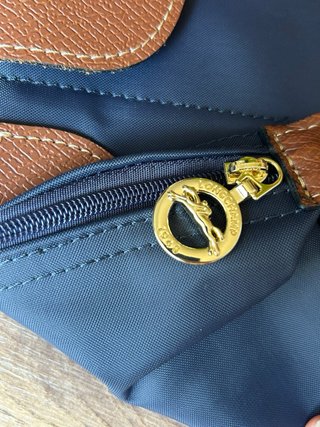 Longchamp Le Pliage Bolso Hombro L Azul