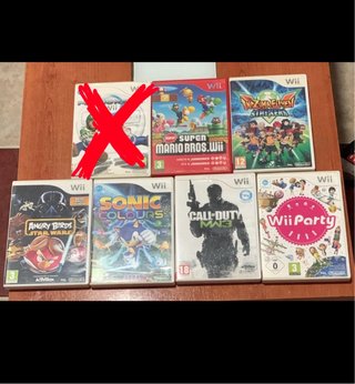 Lote Juegos Wii