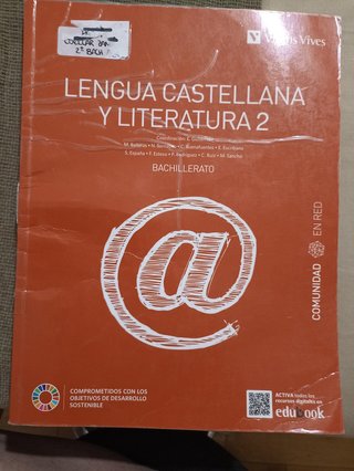 Lengua castellana y literatura 2 Bachillerato