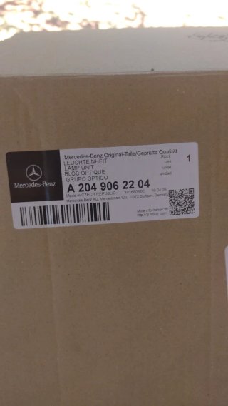 Faros Xenon Mercedes C220 W204 AMG