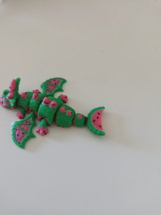 Huevo Dragón Sandía 3D