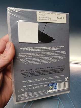 serie en DvD, nuevo precintado MATAR AL PADRE
