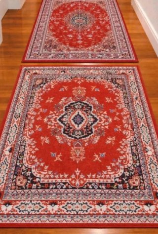 2 Alfombras 80x120 Lavables