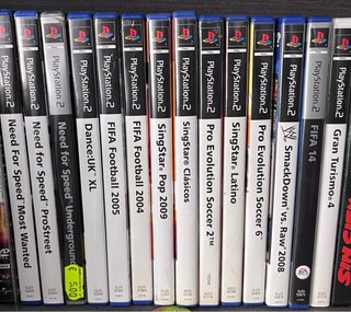 PlayStation 2 PS2 Negra