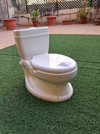 Orinal infantil blanco