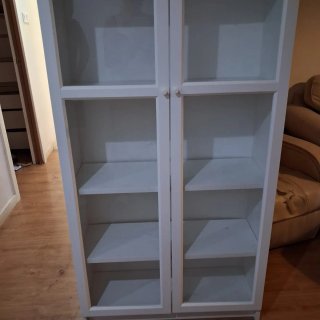 Vitrina Ikea Blanca Cristal 2 meses uso
