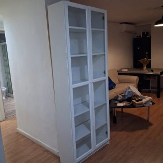 Vitrina Ikea Blanca Cristal 2 meses uso