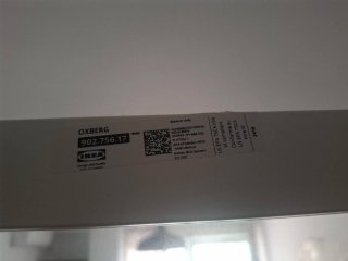 Vitrina Ikea Blanca Cristal 2 meses uso