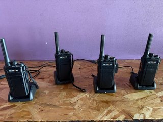 4 WALKIE TALKIES RETEVIS – PACK COMPLETO – 86€