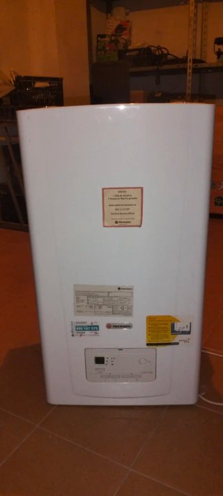 Caldera Gas Natural Hermann Blanca