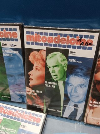 11 dvds, 33 películas, mitos del cine, nuevos precintados