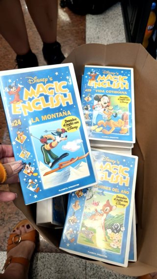 Disney's Magic English VHS Colección