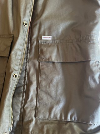 Chaqueta Carhartt Verde Oliva con Capucha