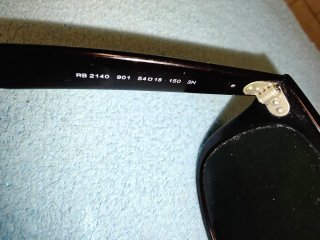 Gafas de sol Ray-Ban Wayfarer Negras