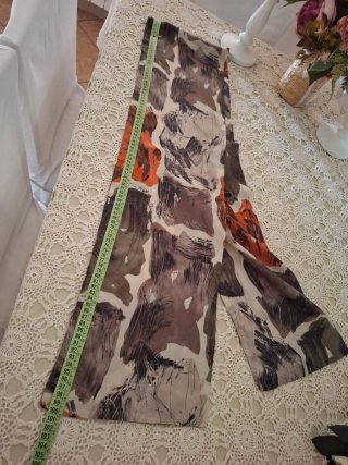 Sciarpa in seta Sisley fantasia