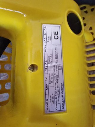 Vibrador de hormigón eléctrico