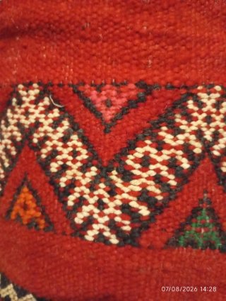 Mochila Kilim Marroquí Cuero y Lana