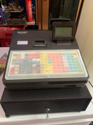 Caja Registradora Sharp (Visor trasero Roto)