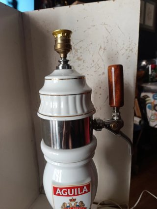 Lámpara Grifo Cerveza El Águila Vintage (Años 80)