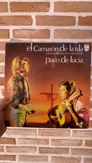 Vinilo El Camarón de la Isla con Paco de Lucía