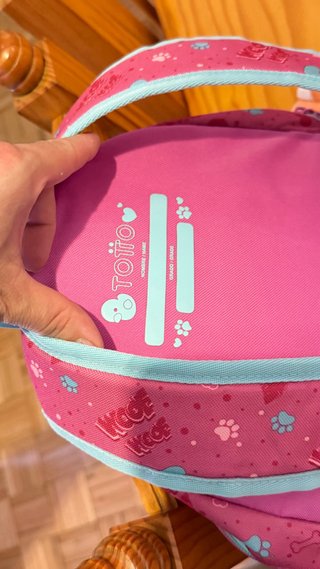Mochila y estuche Totto a juego