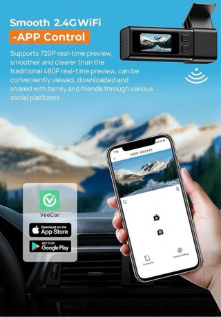 Dash Cam V109 2.5K