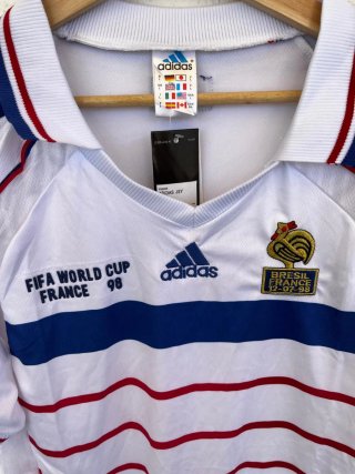 Camiseta Adidas Francia Mundial 1998 Talla S