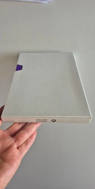 Quaderno righe copertina rigida viola formato A5