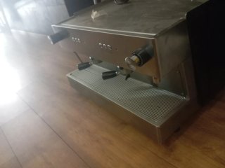 Cafetera industrial discos café