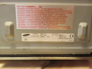 Microondas Samsung Grill Blanco